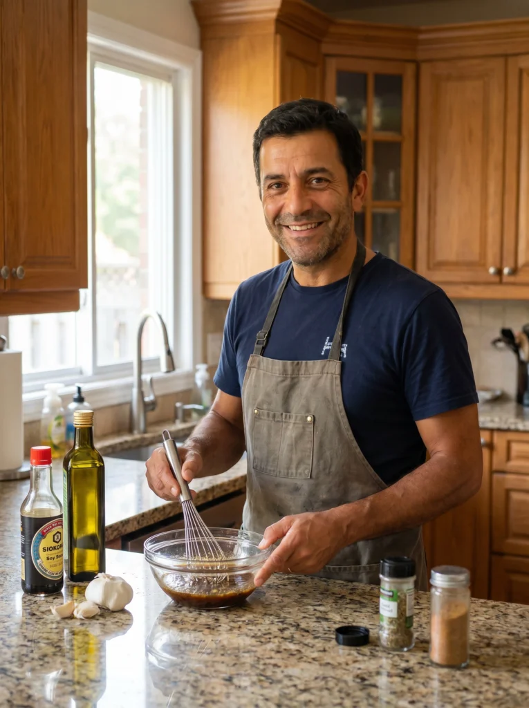 Mike Thomas — founder of bestmarinades.com, former line cook